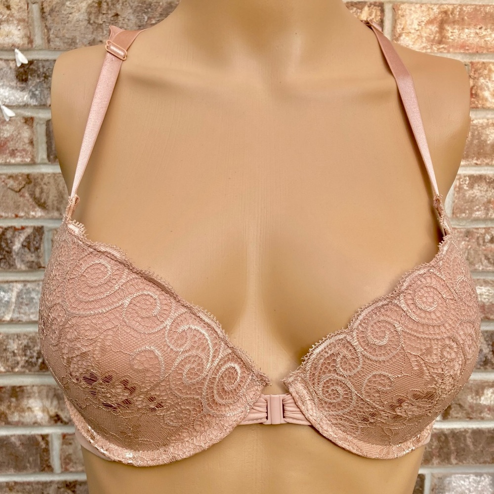 Tam Lace 34C Racerback Padded Bra
